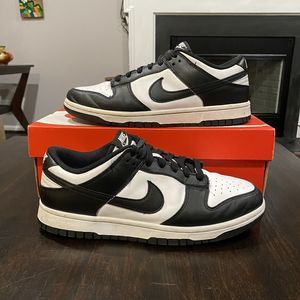 Size 9.5 - Nike Dunk Low Black White DD1391-100